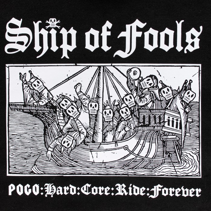 
                                                                                                  BLUZA POGO HOODIE SHIP OF FOOLS BLACK KIDS - POGO                                                                  